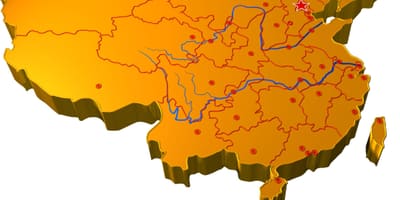 Txina 3d mapa