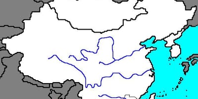 Hutsik mapa antzinako Txina