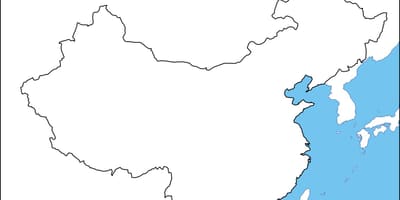 Txina hutsik mapa
